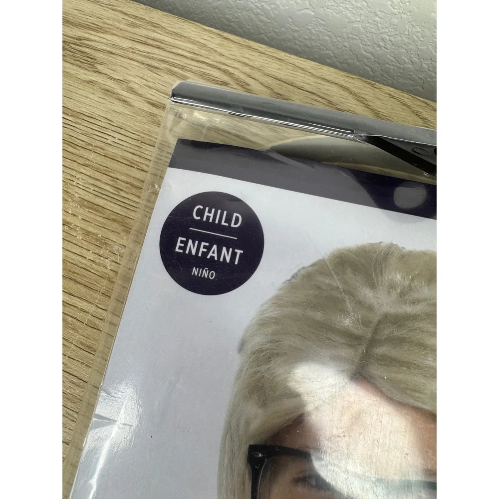 Amscan Pops Wig Child Silver Grey Old Man Grandpa Costume Accessory 8402636